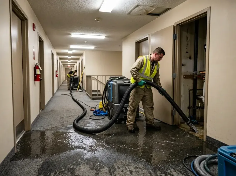 multi-unit-apartment-hallway-f-005 — frequently asked questions, Emergency Burst Pipe Water Extraction & Removal in Bensley,…
